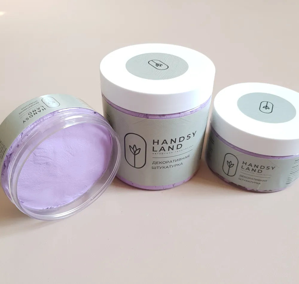 Beginners Kit "Peony" Handsyland Sculpture Painting Paste 3D painting Decorative Plaster + Video Tutorial