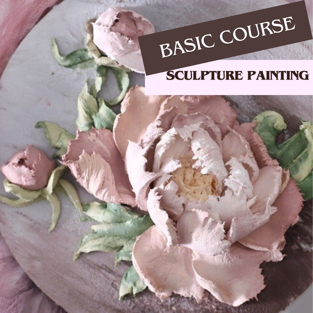 Basic Course "Learn sculpture painting" by Evgenia Ermilova