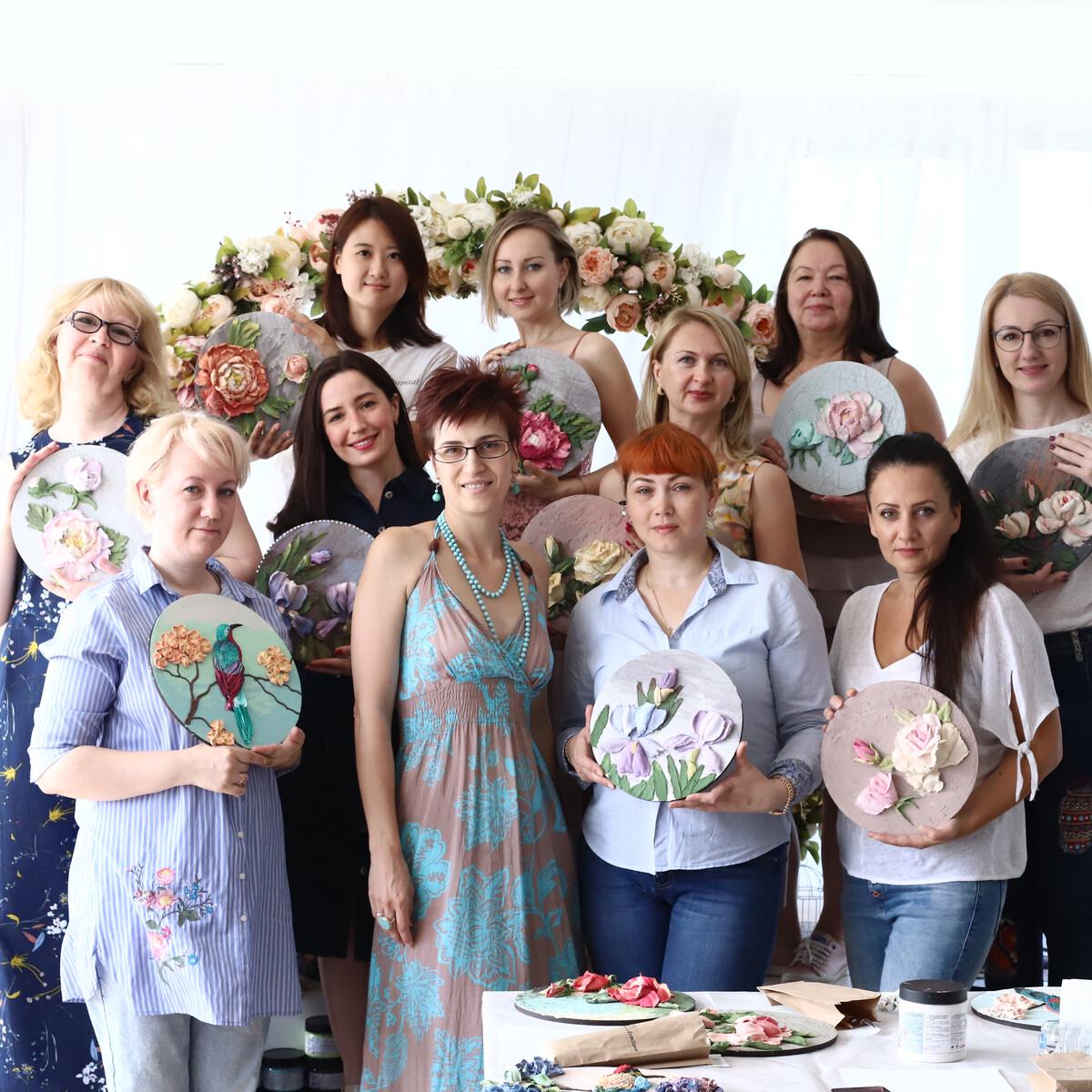 Basic Course "Learn sculpture painting" by Evgenia Ermilova
