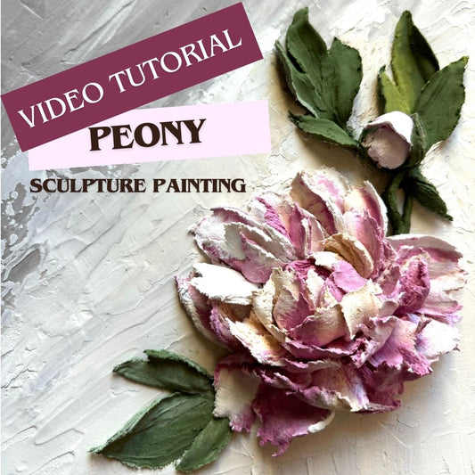 Beginners Video Tutorial "Peony"