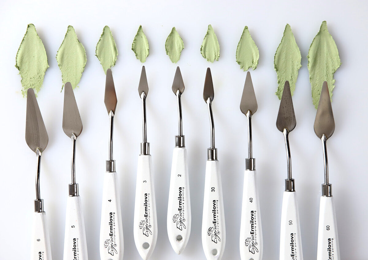 Palette knives set 17