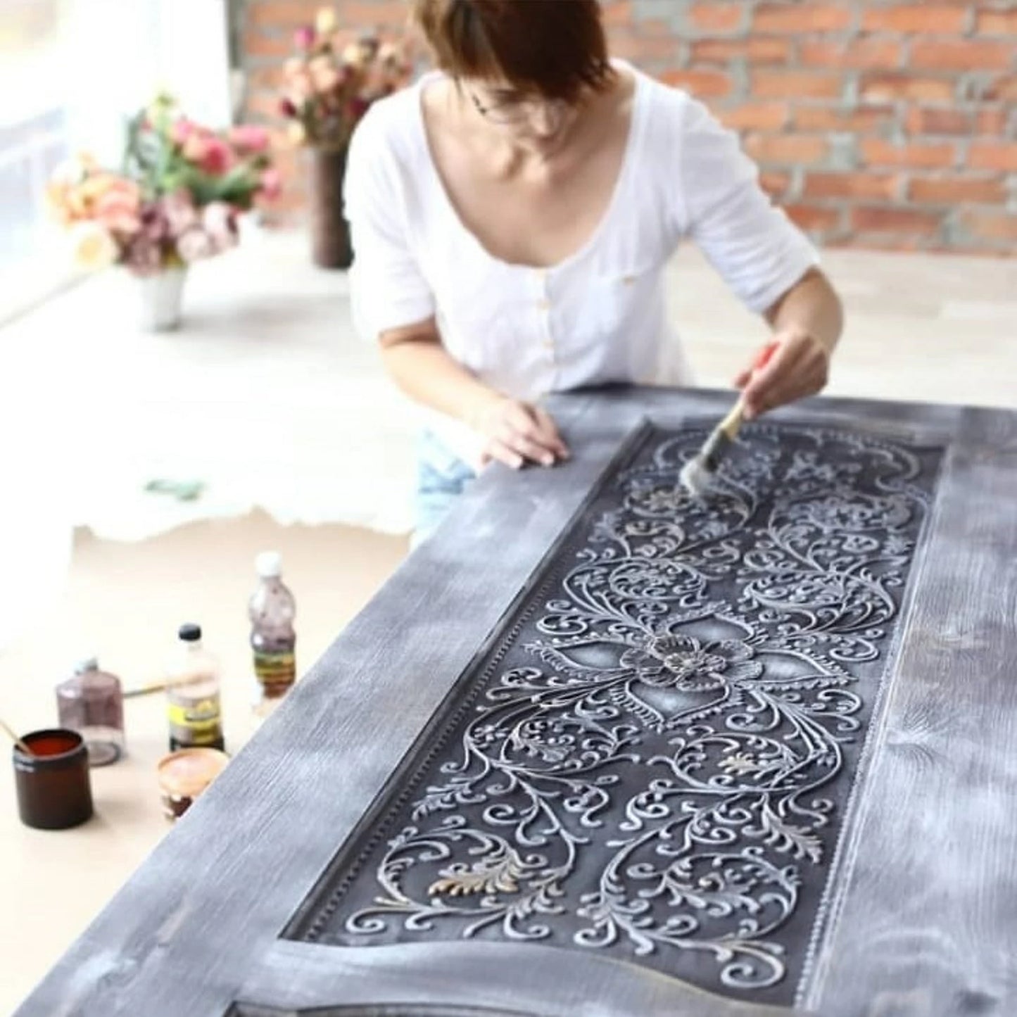 Decorative plaster Green Tea